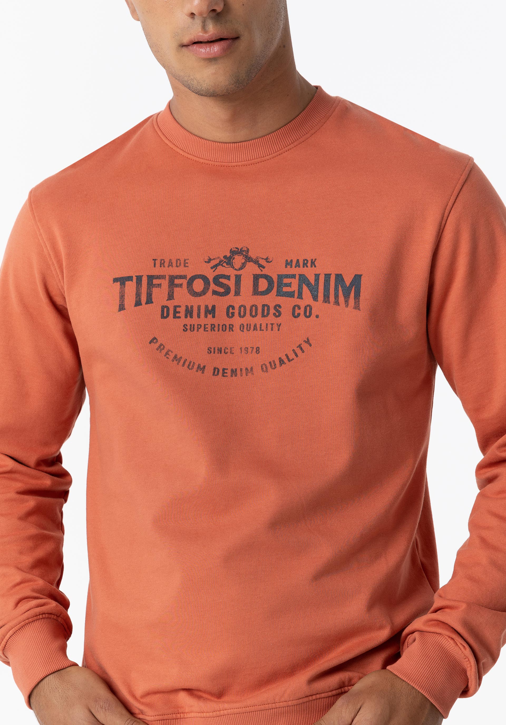 Sweatshirt com Estampado Frontal