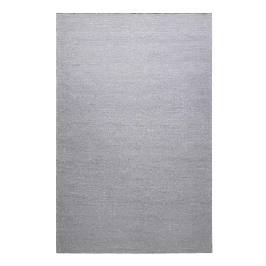 Green Looop Handweb-Teppich Nizza grau