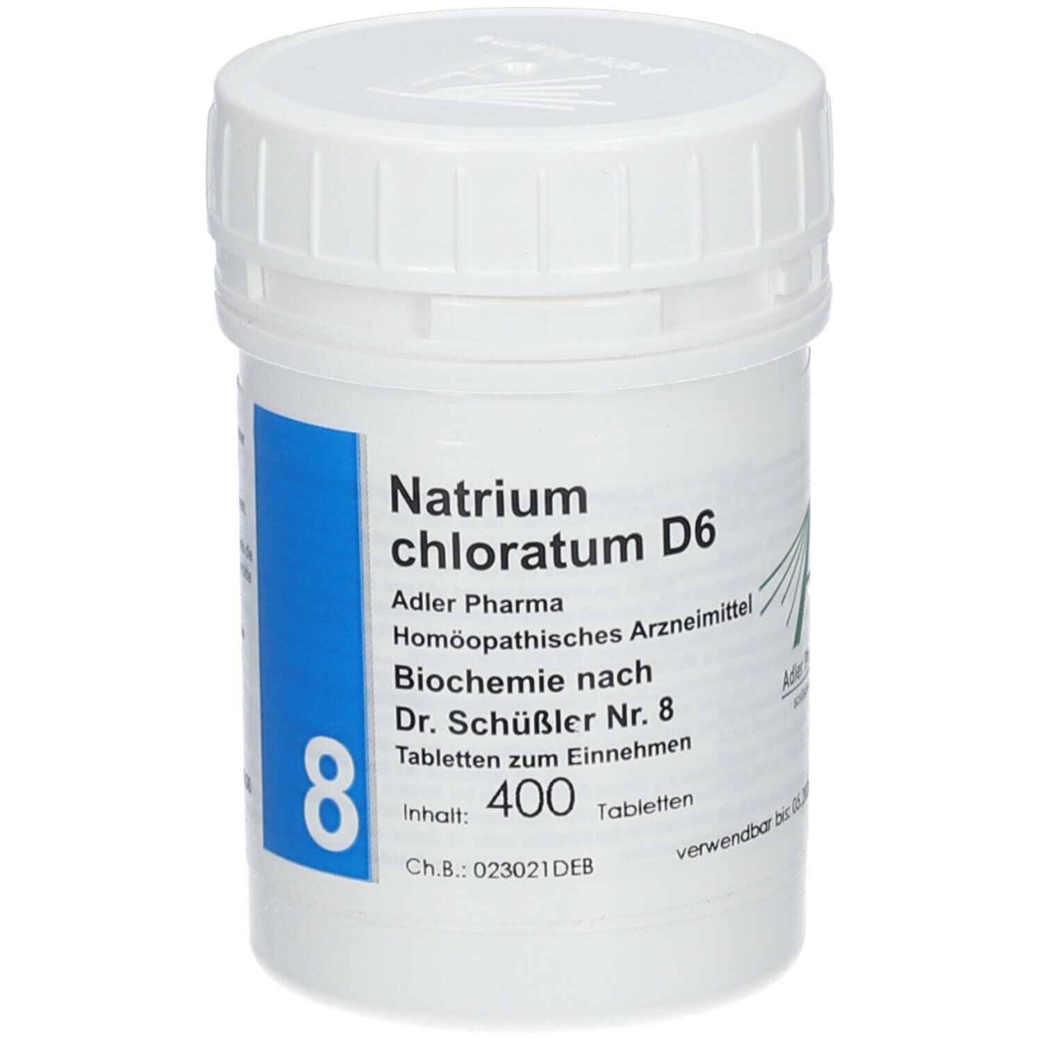 Adler Pharma Natrium chloratum D6 Biochemie nach Dr. Schüßler Nr. 8