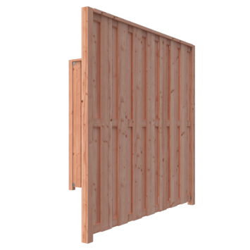 Schutting startpakket Douglas hout 3,8 m lang