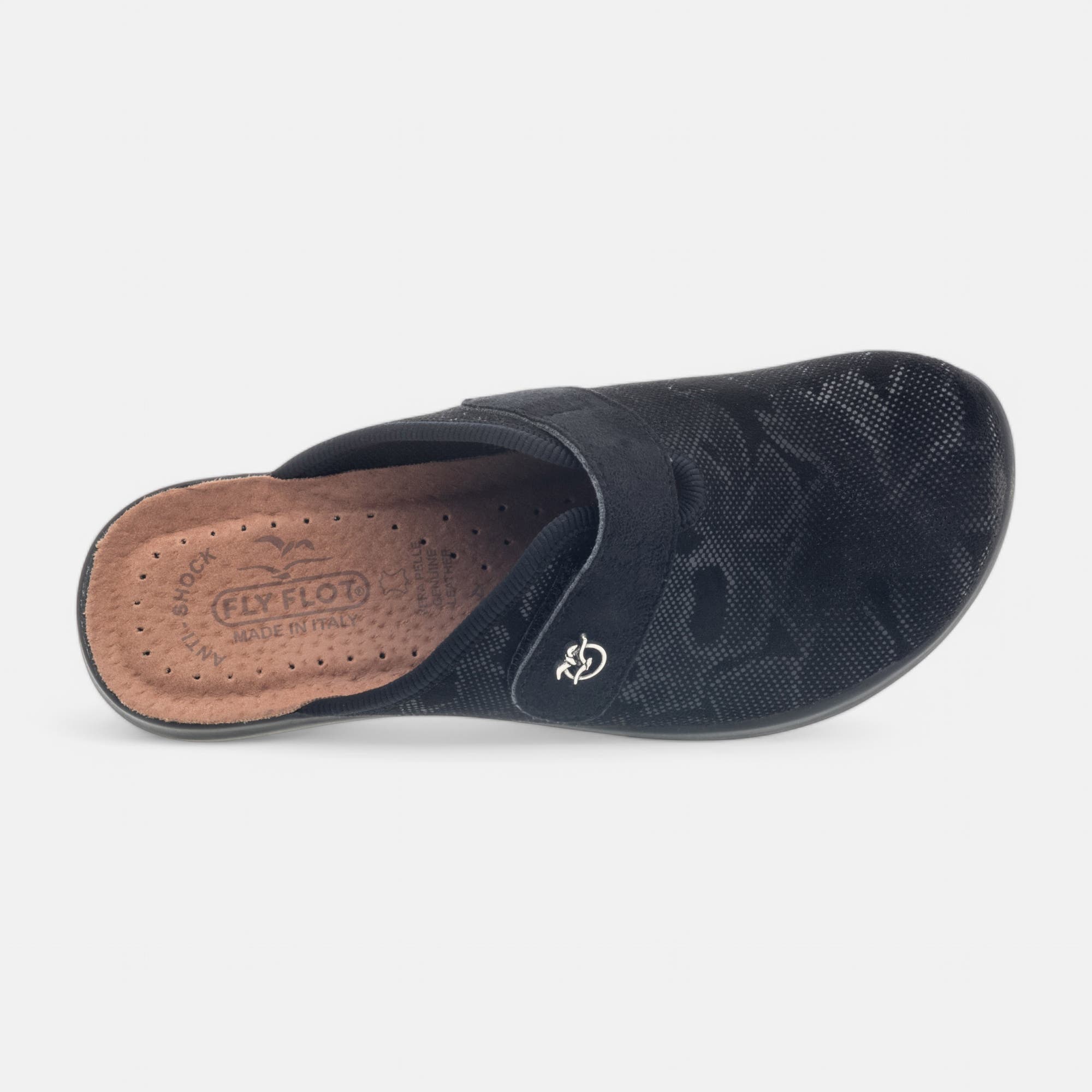 Chaussures confort paramédical à talon compensé Femme noir