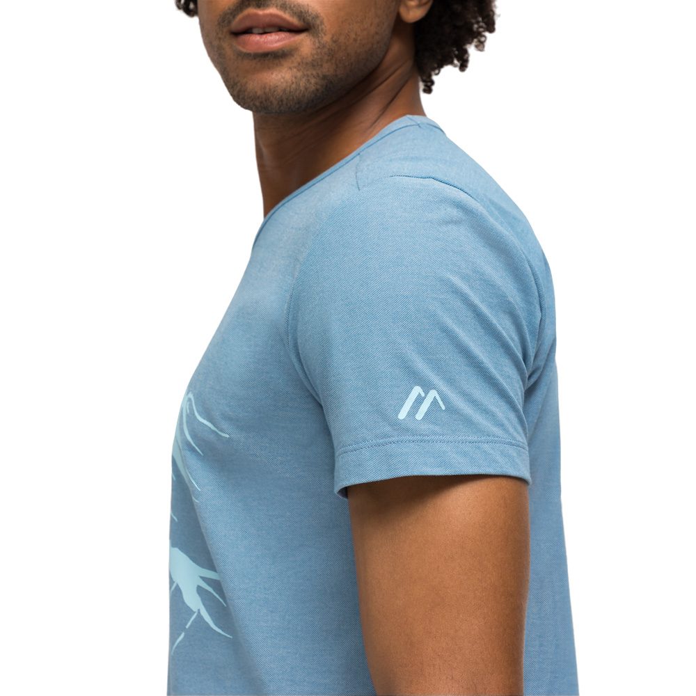 Maier Sports Burgeis 17 T-Shirt Herren blueberry