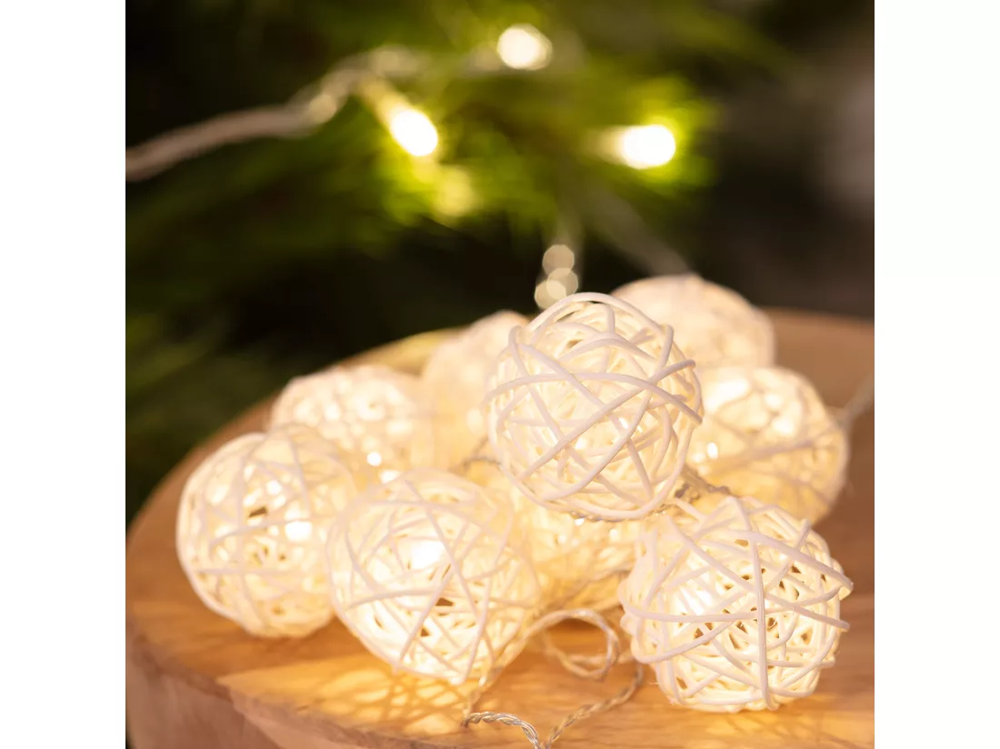 Guirlande Lumineuse LED Bhala 1.6m Blanc Chaud 3000K