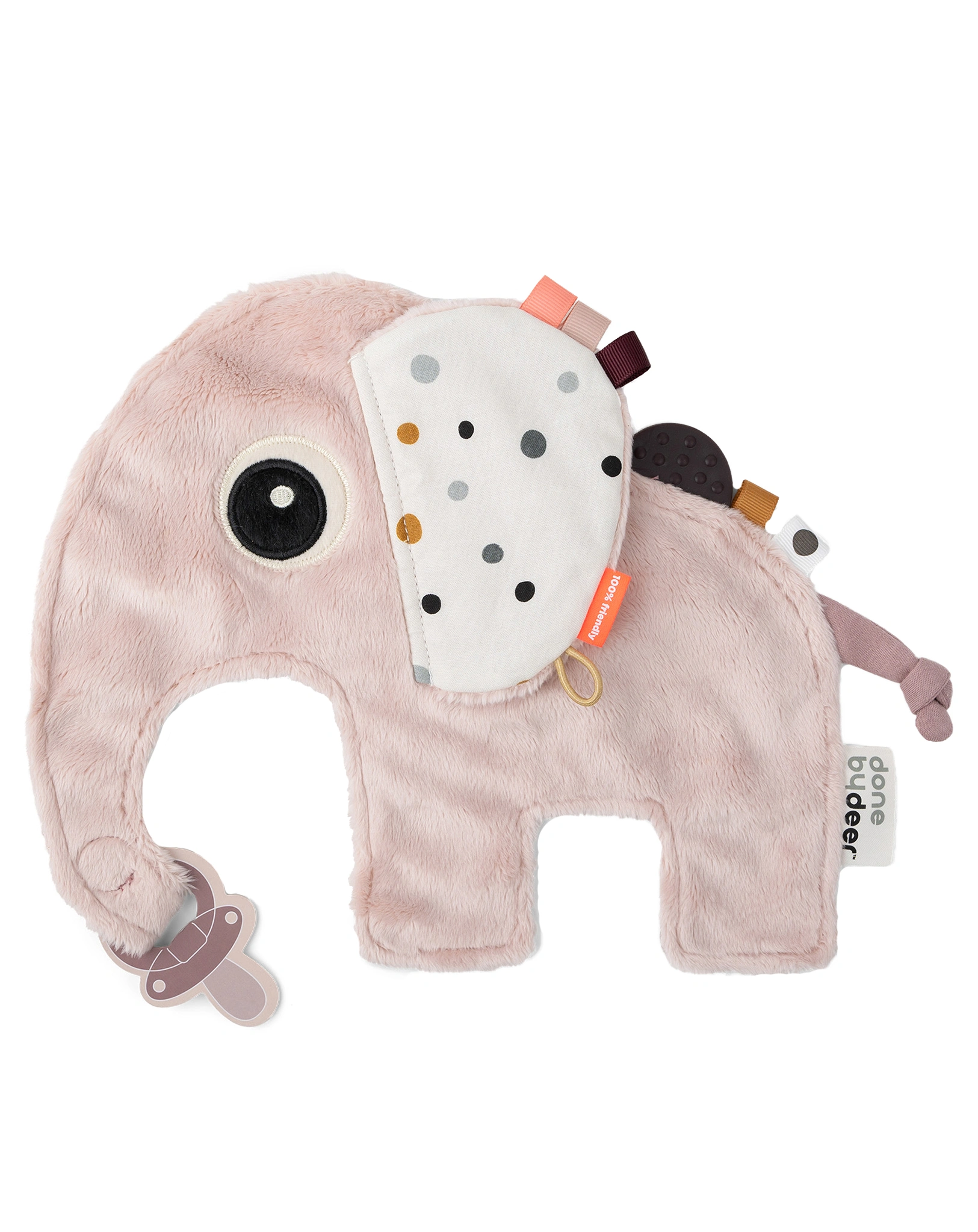 Schmusetuch COZY FRIEND - ELPHEE (25x20) in rosa