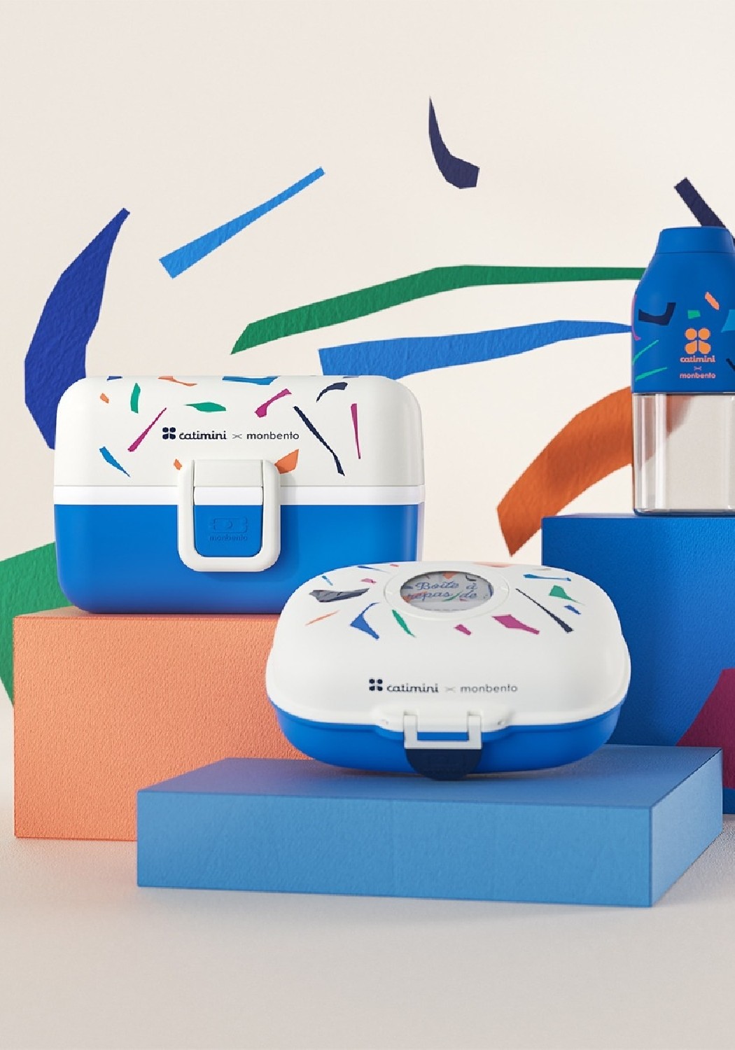 Monbento Kinder-Snackbox MB Gram Catimini Blue Tarrazzo