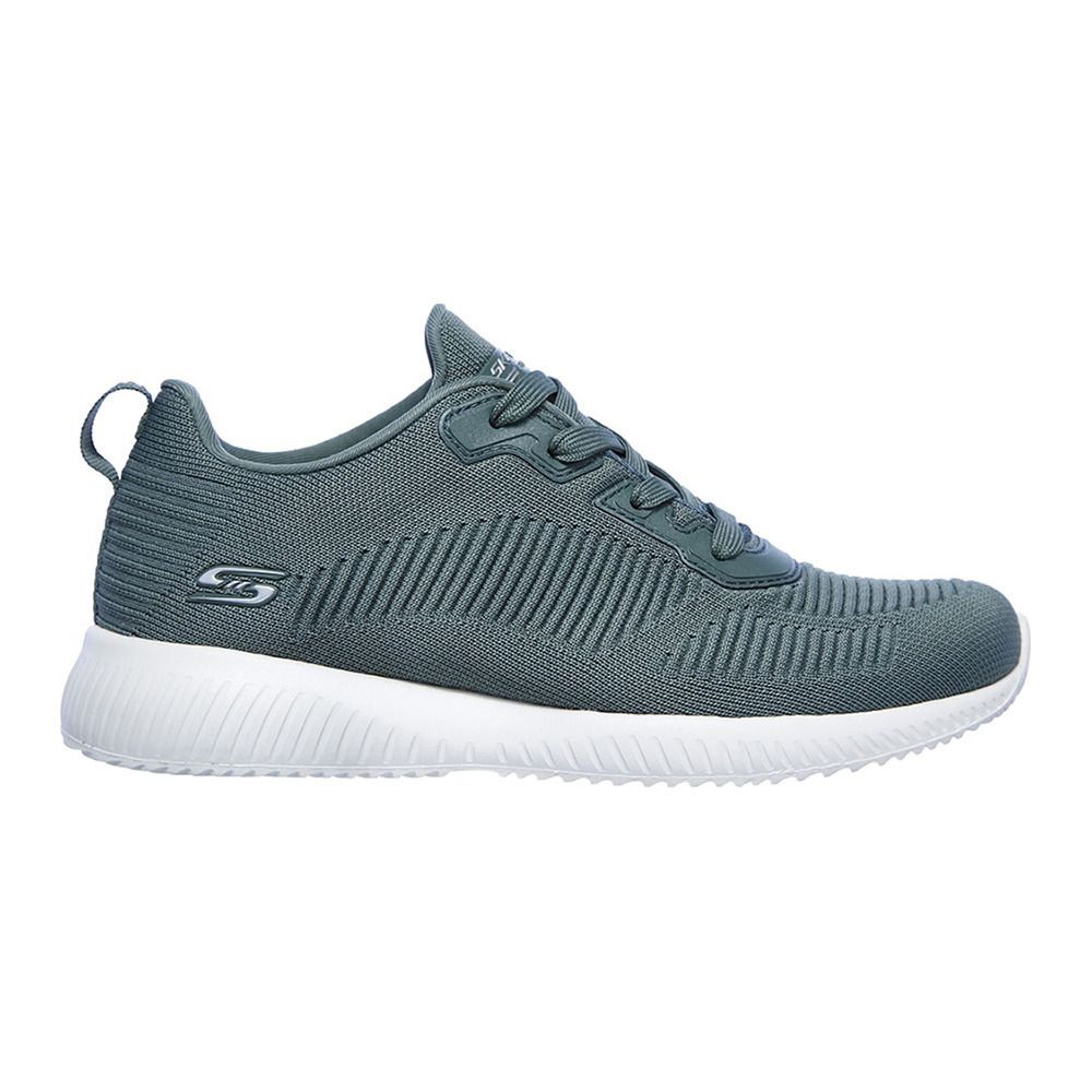 Skechers BOBS SQUAD TOUGH TALK - Chaussures training Femme vert clair