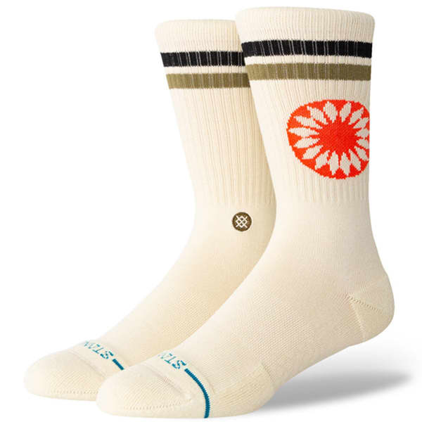 Chaussette STANCE SUN DIAL CREW CREAM