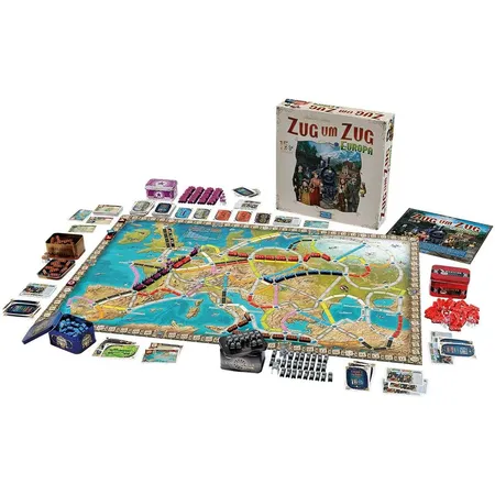 Asmodee Days of Wonder Zug um Zug Europa 15. Jubiläum