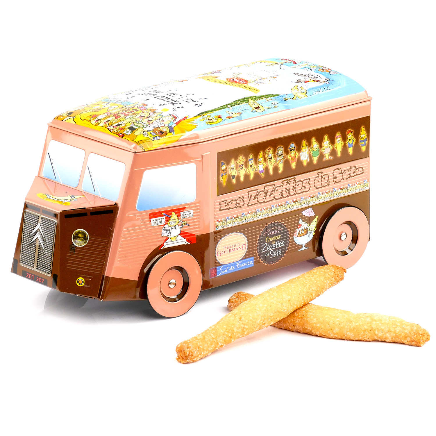 Zézettes de Sète - Boîte Camion Citroën
