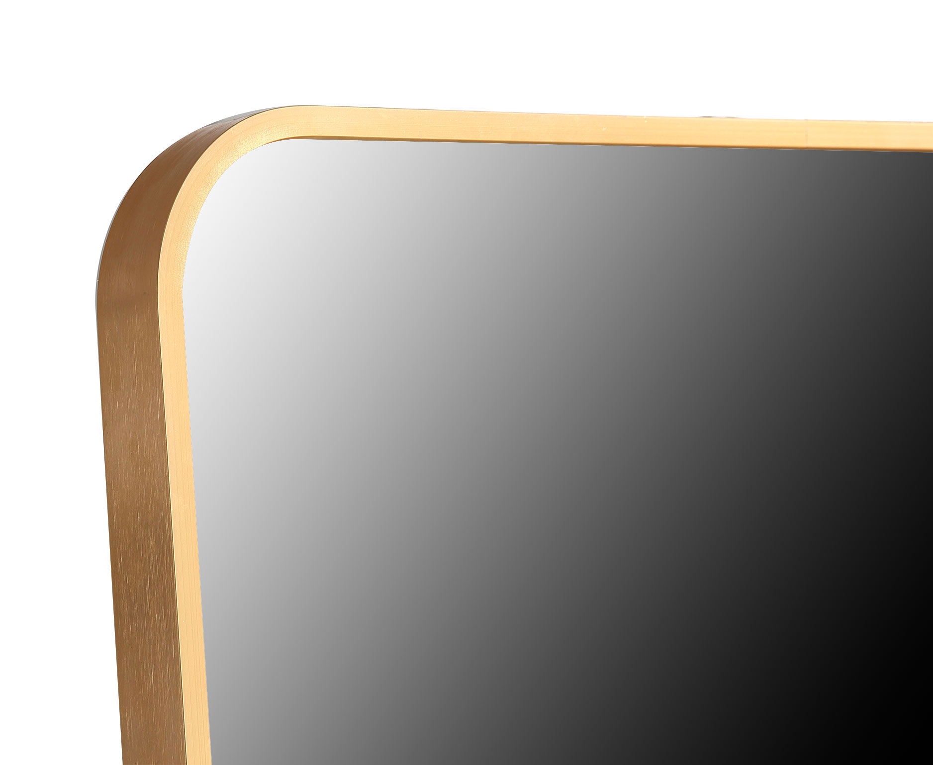 Standspiegel 48 x 160 cm gold