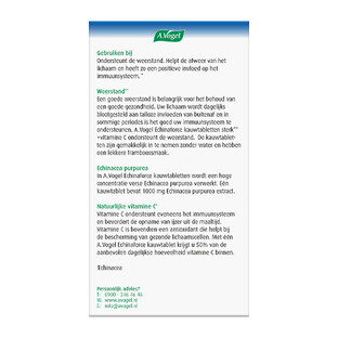 A.Vogel Echinaforce Kauwtabletten sterk**   Vitamine C Tabletten 60ST