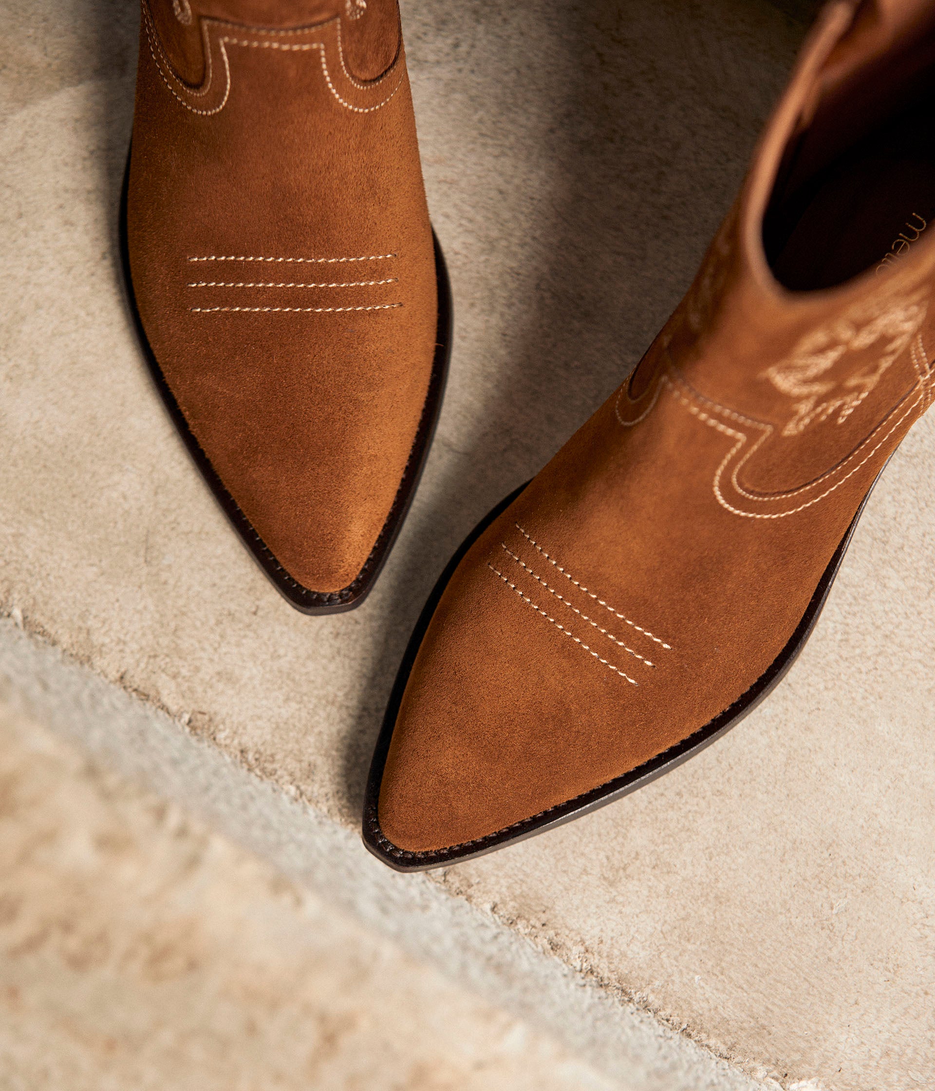 Boots Western velours Rio
