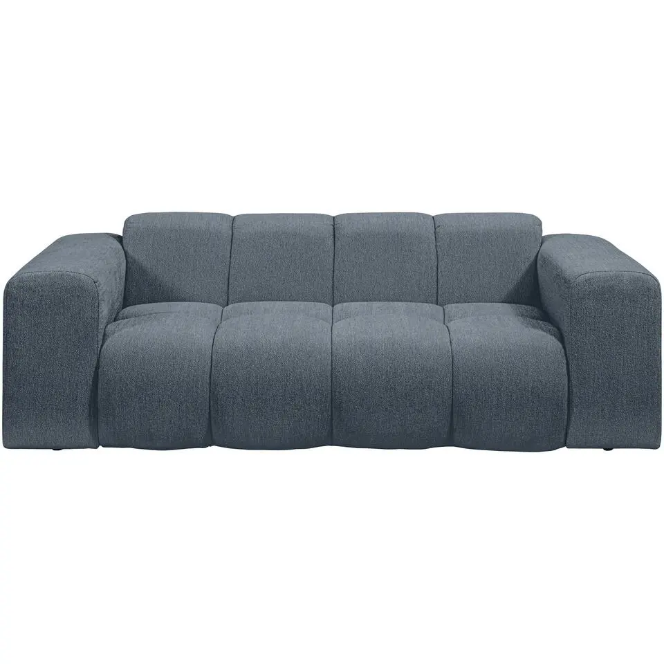 Bank Beau 2-zits - stof Raven - donkerblauw