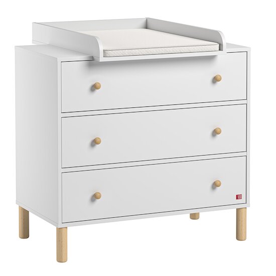 Tela Commode   Blanc/Bois        de               Vox