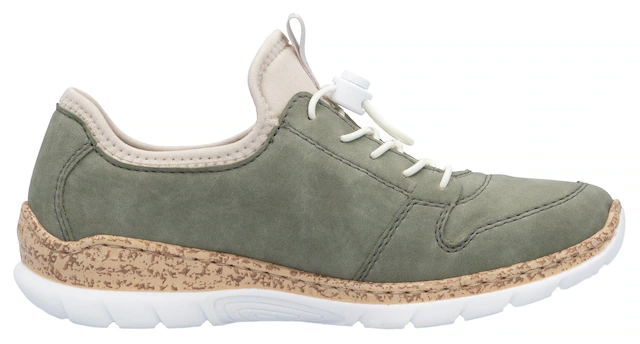 Rieker Slip-On Sneaker  Freizeitschuh, Halbschuh, Slipper mit leichter Laufsohle