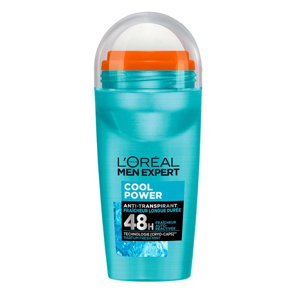 Men Expert Bille Cool Power · Anti-transpirant bille Cool Power