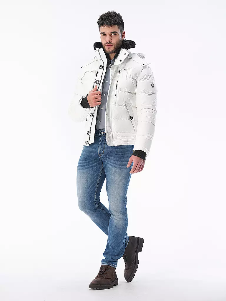 WELLENSTEYN Steppjacke weiss