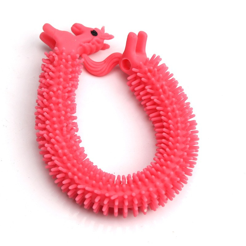 (6er Set) Anti Stress Silikon Knautsch Spielzeug Fidget Spiel - Einhorn