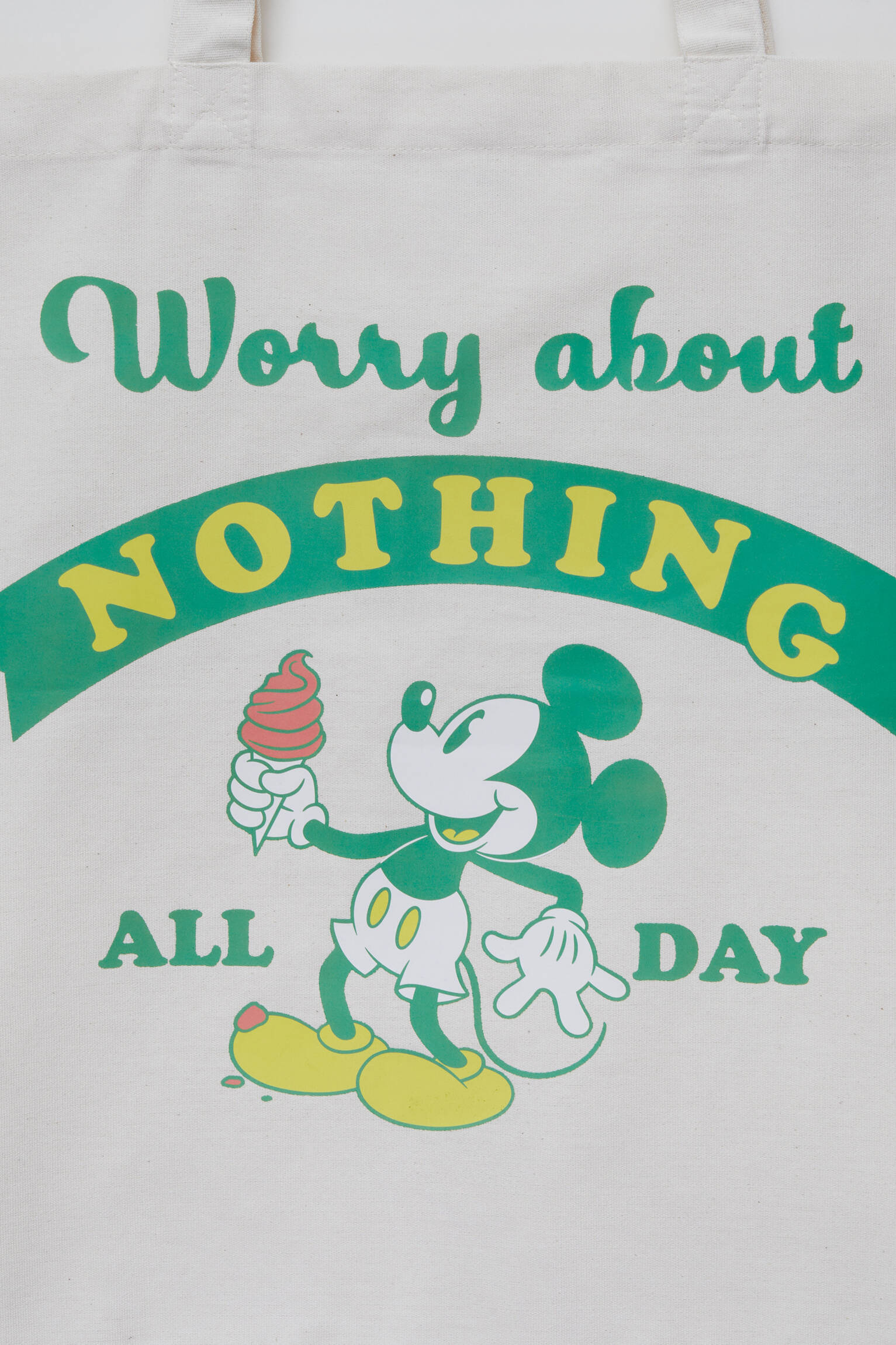 BOLSA TOTE MICKEY MOUSE - BRANCA