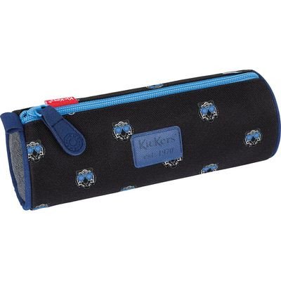 Trousse ronde Kickers Boy - 1 compartiment - disponible dans différentes couleurs - Oberthur