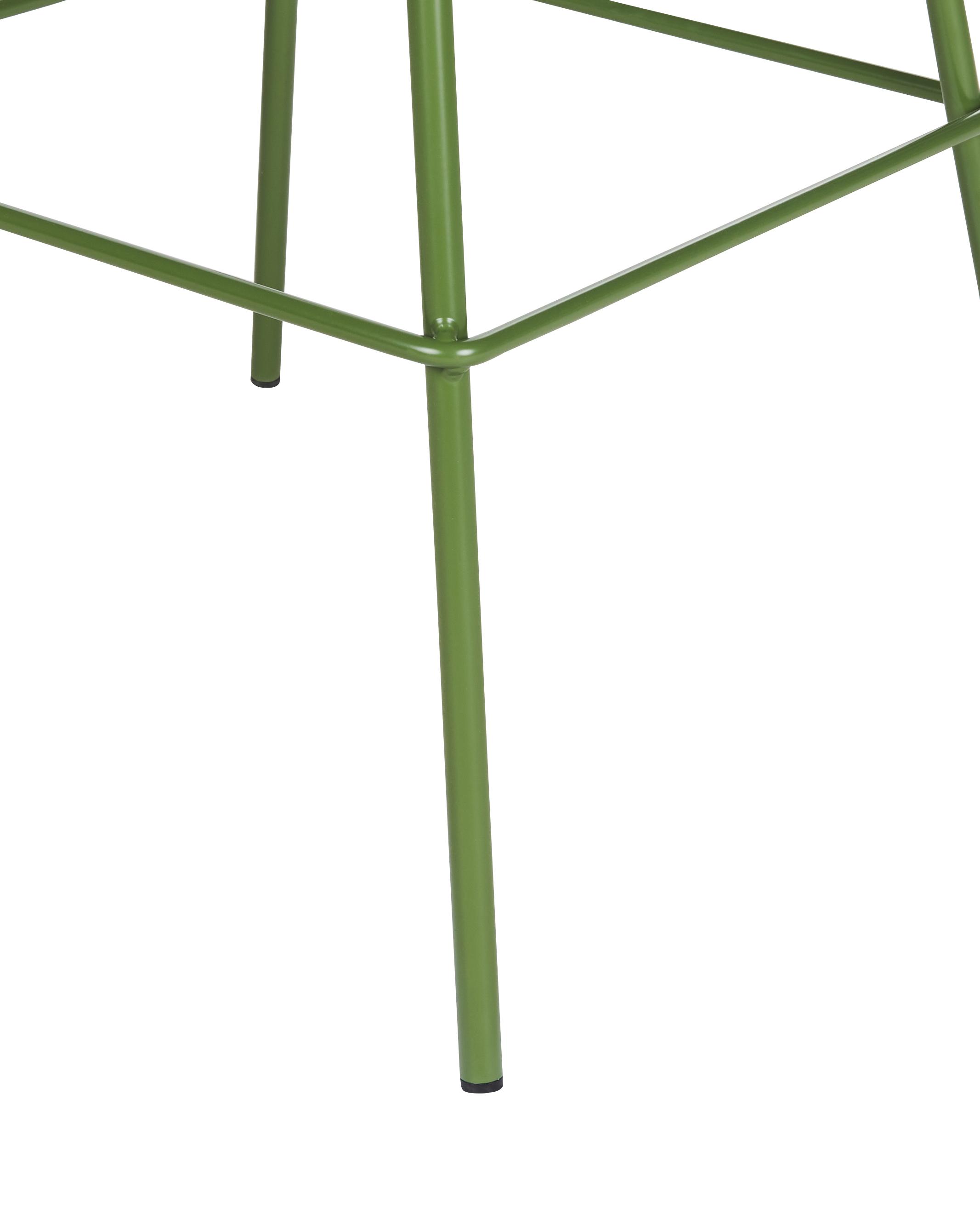 Set van 2 barstoelen EMMET Groen