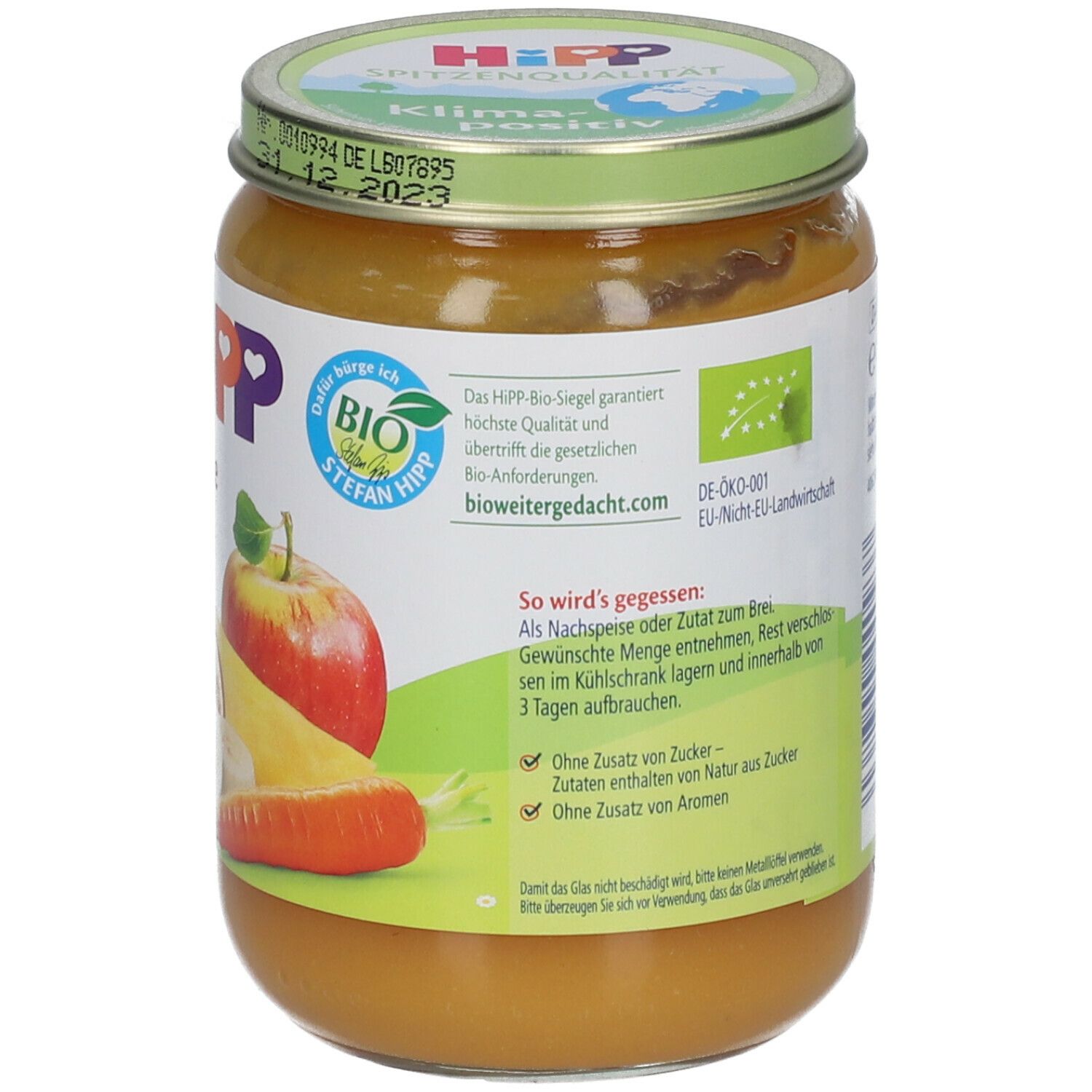 HiPP Mango-Banane in Apfel mit Karotte ab dem 6. Monat
