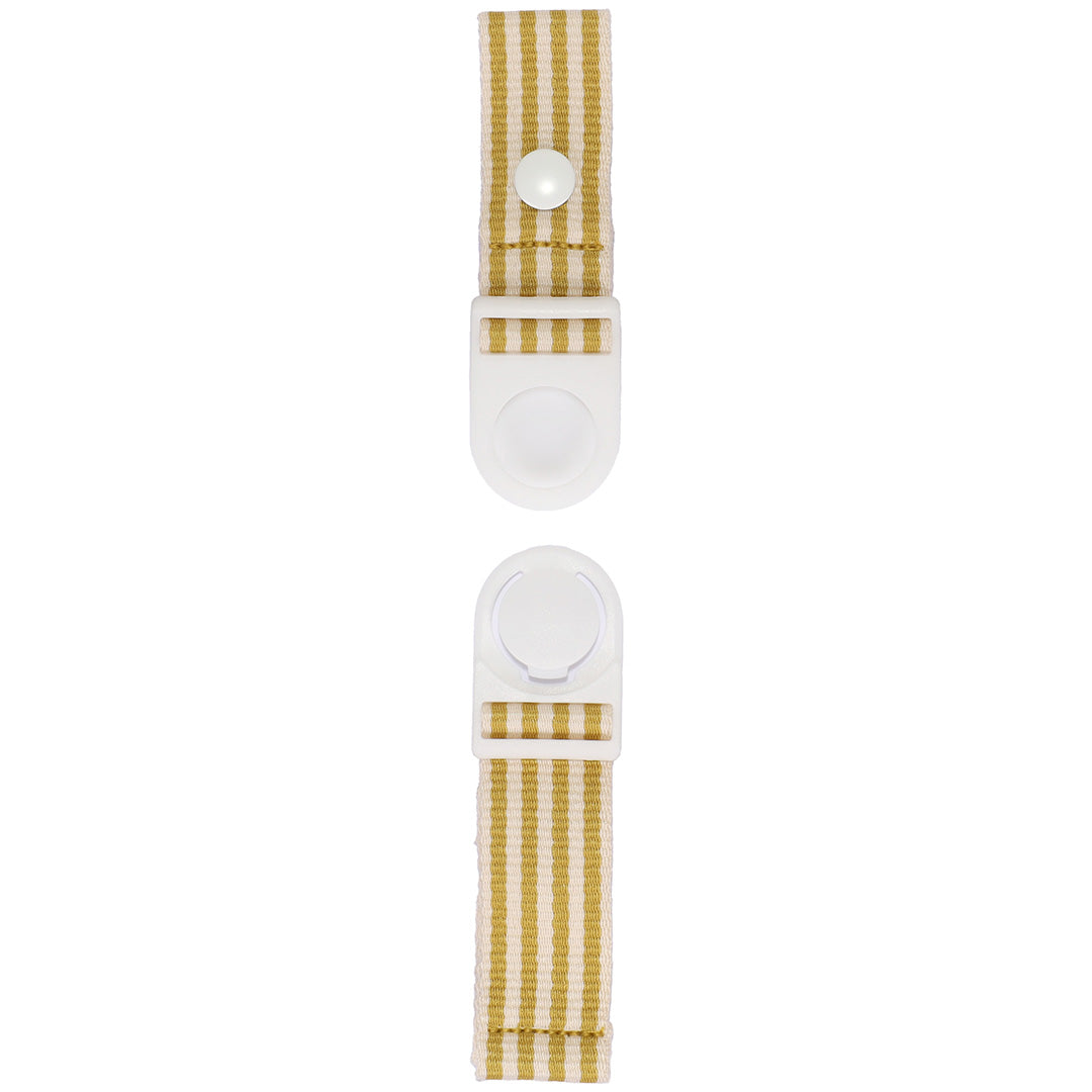 sticky lemon borstriem voor rugzak - stripes - reed green