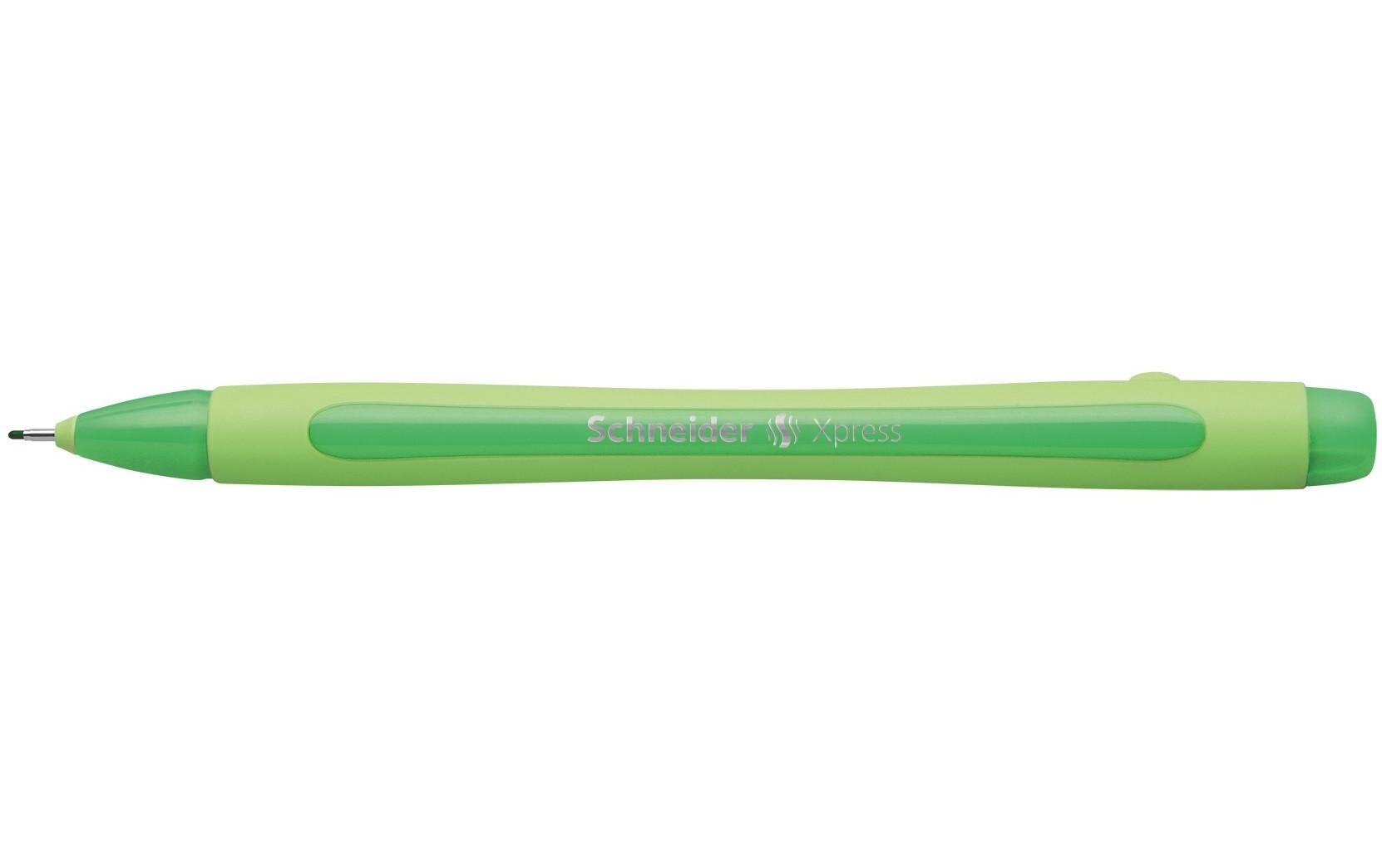 Fineliner Xpress 0.8 mm, Grün, 1 StückPremium-Fineliner für ausdrucksstarke und markante Schrift