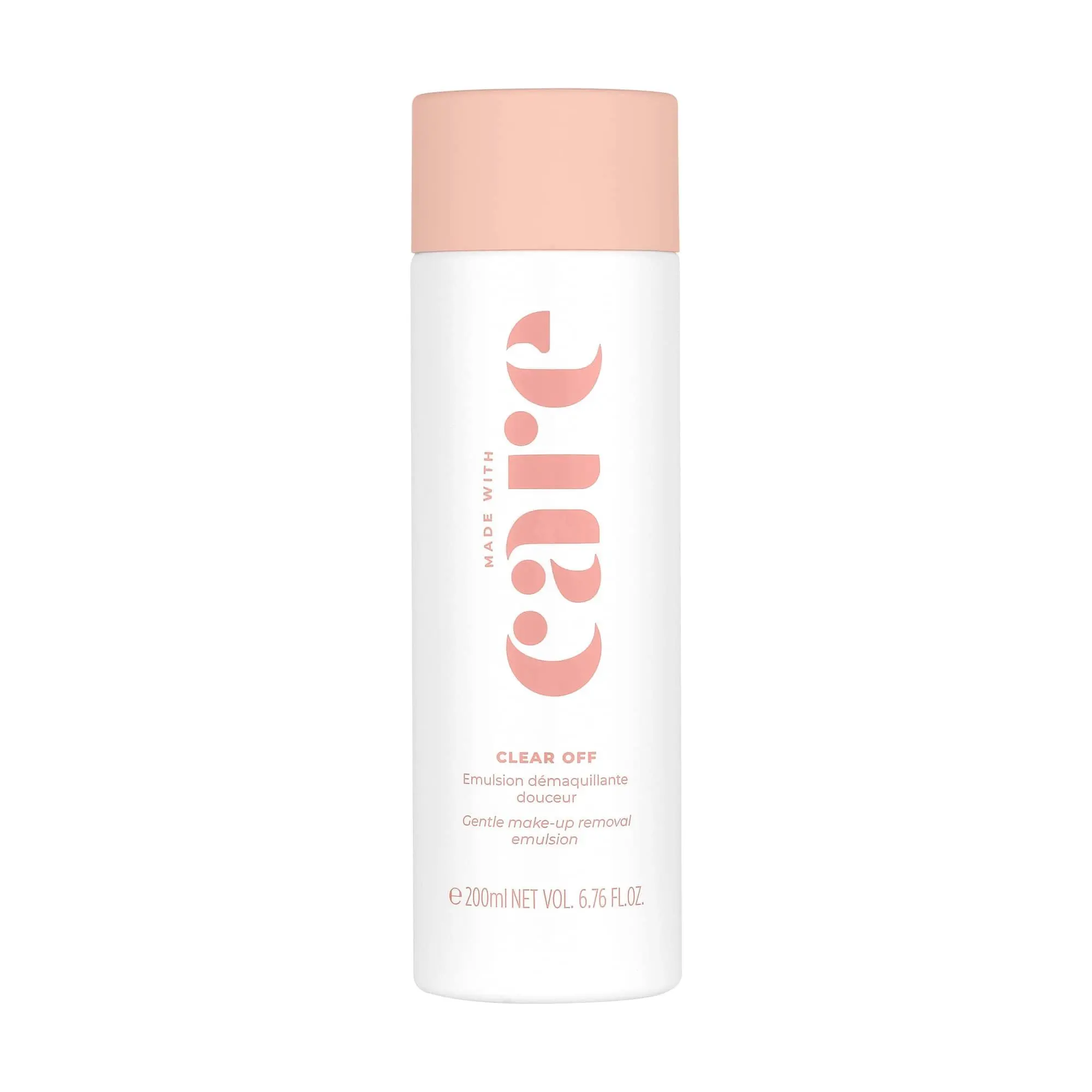 Made with Care - CLEAR OFF Emulsion démaquillante Flacon 200ml - Nouveautés