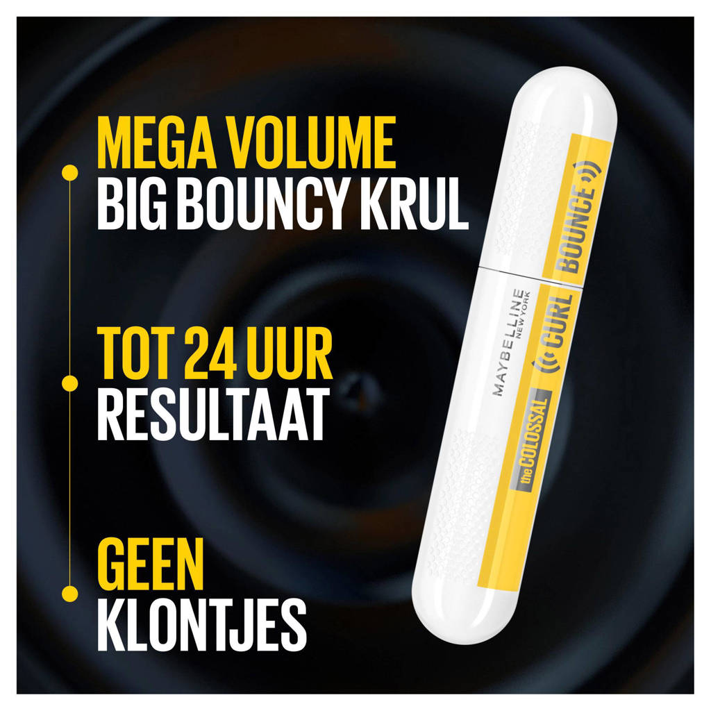 Super mascaraColossal Curl Bounce mascara - Very Black