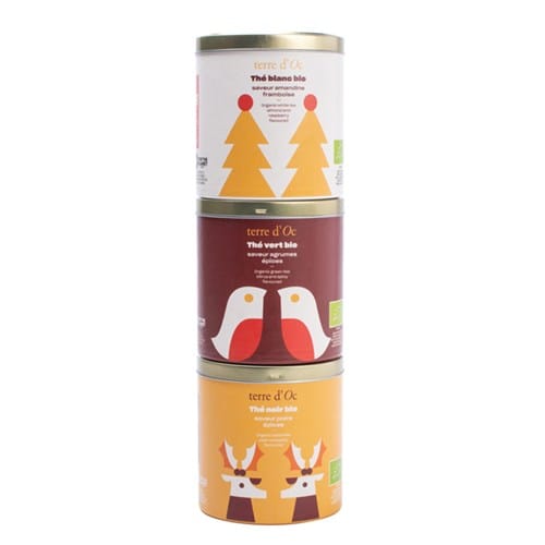 Trio de thés bio