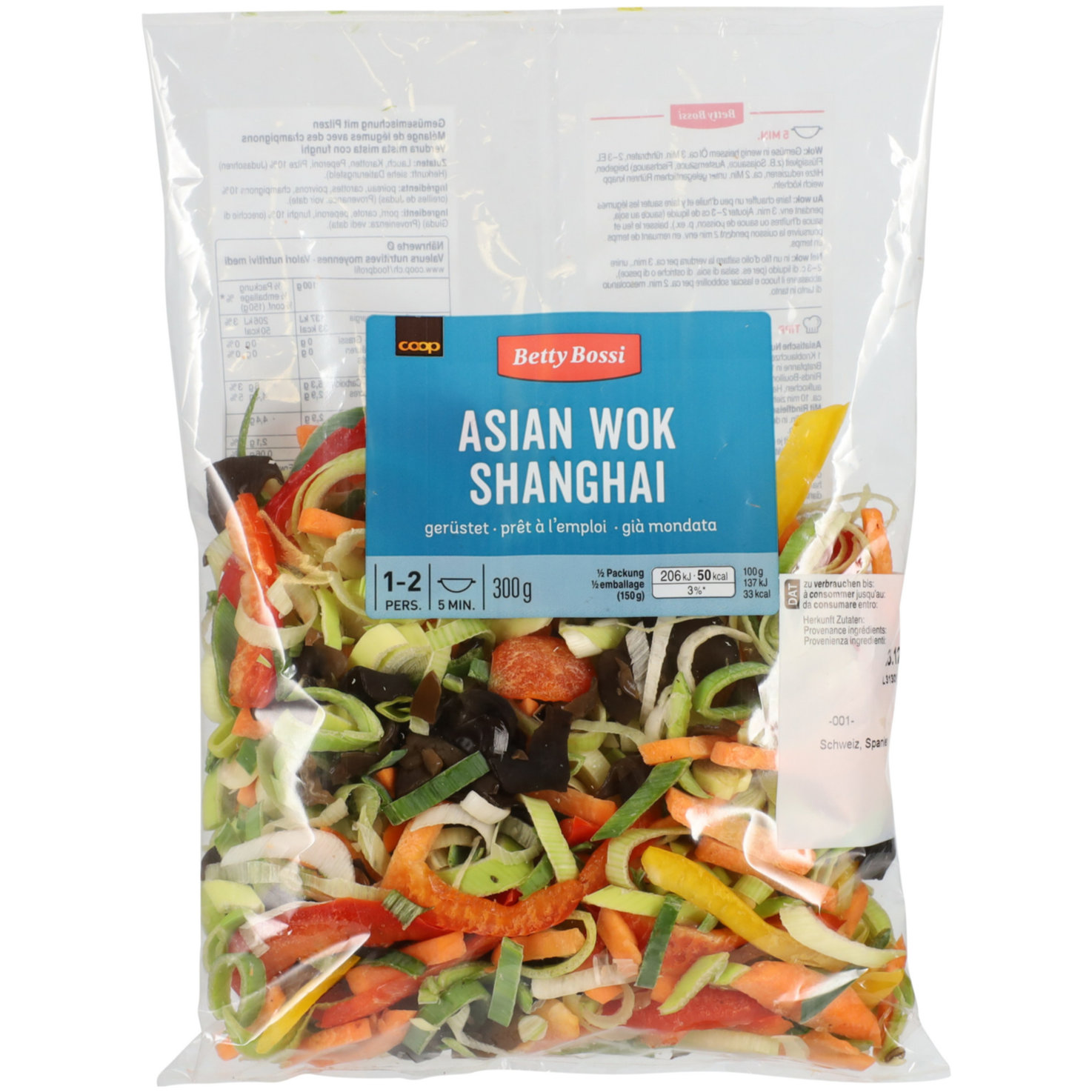 Betty Bossi Asian Wok Shanghai -