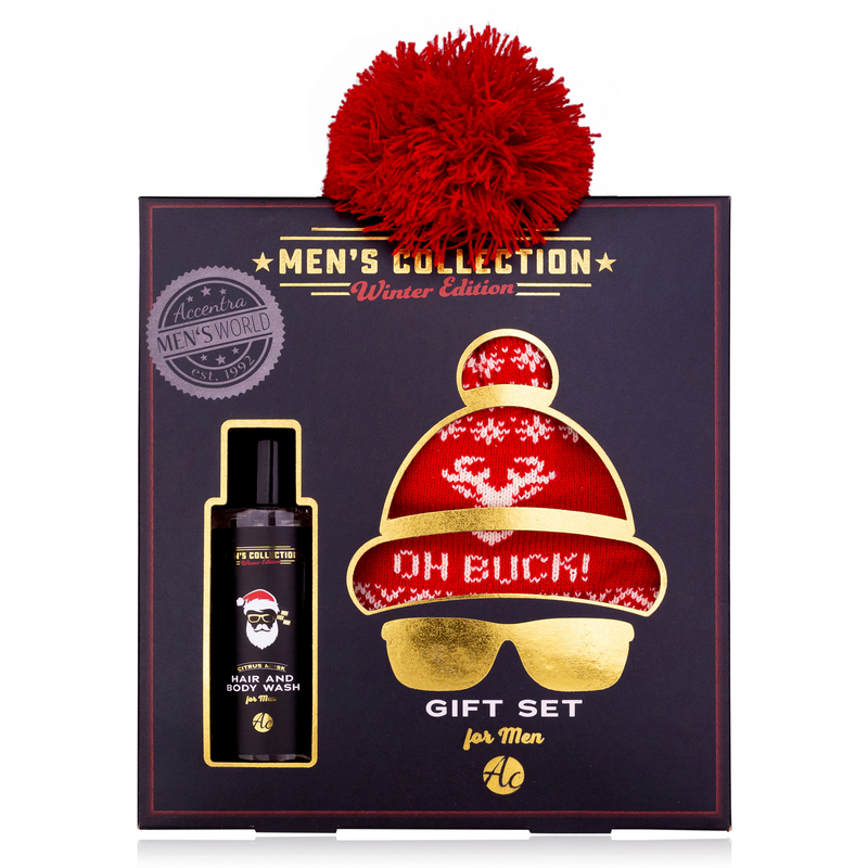 Accentra Badeset Men's Collection, mit Mütze, 150 ml