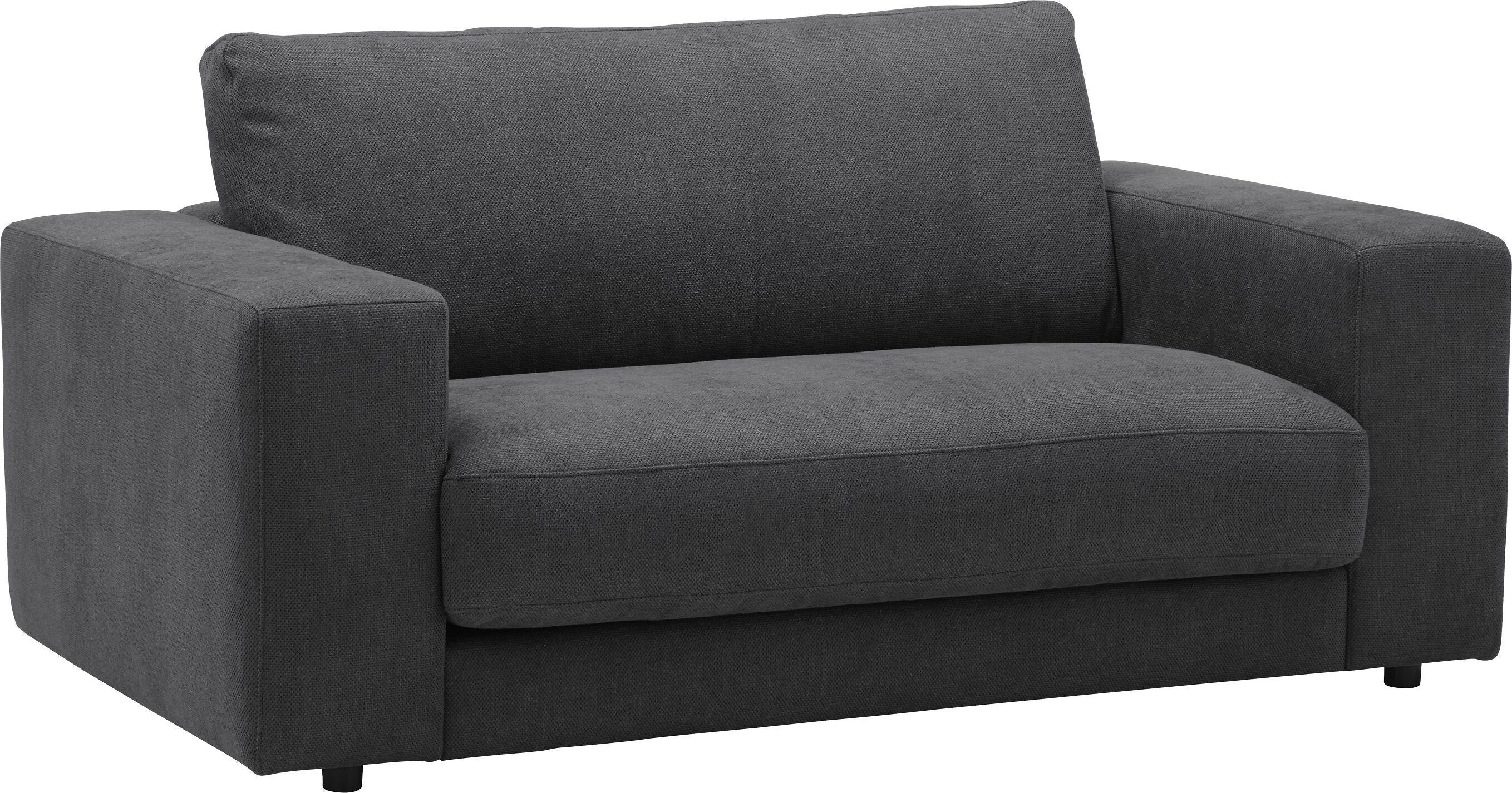 HARRISON 1.5er-Sofa - Anthrazit / B: 150.0 cm x T: 107.0 cm x H: 85.0 cm