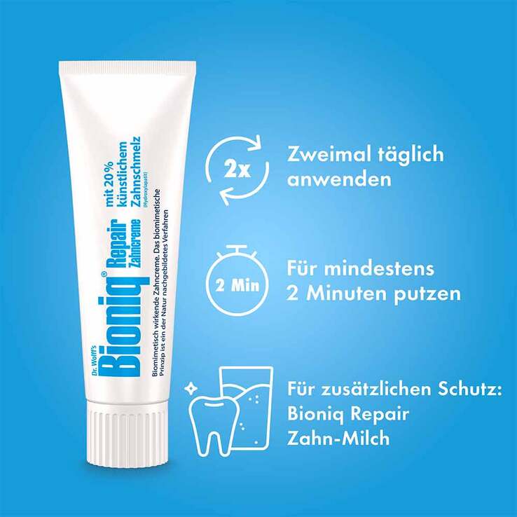 Bioniq Repair-Zahncreme, 75 ml
