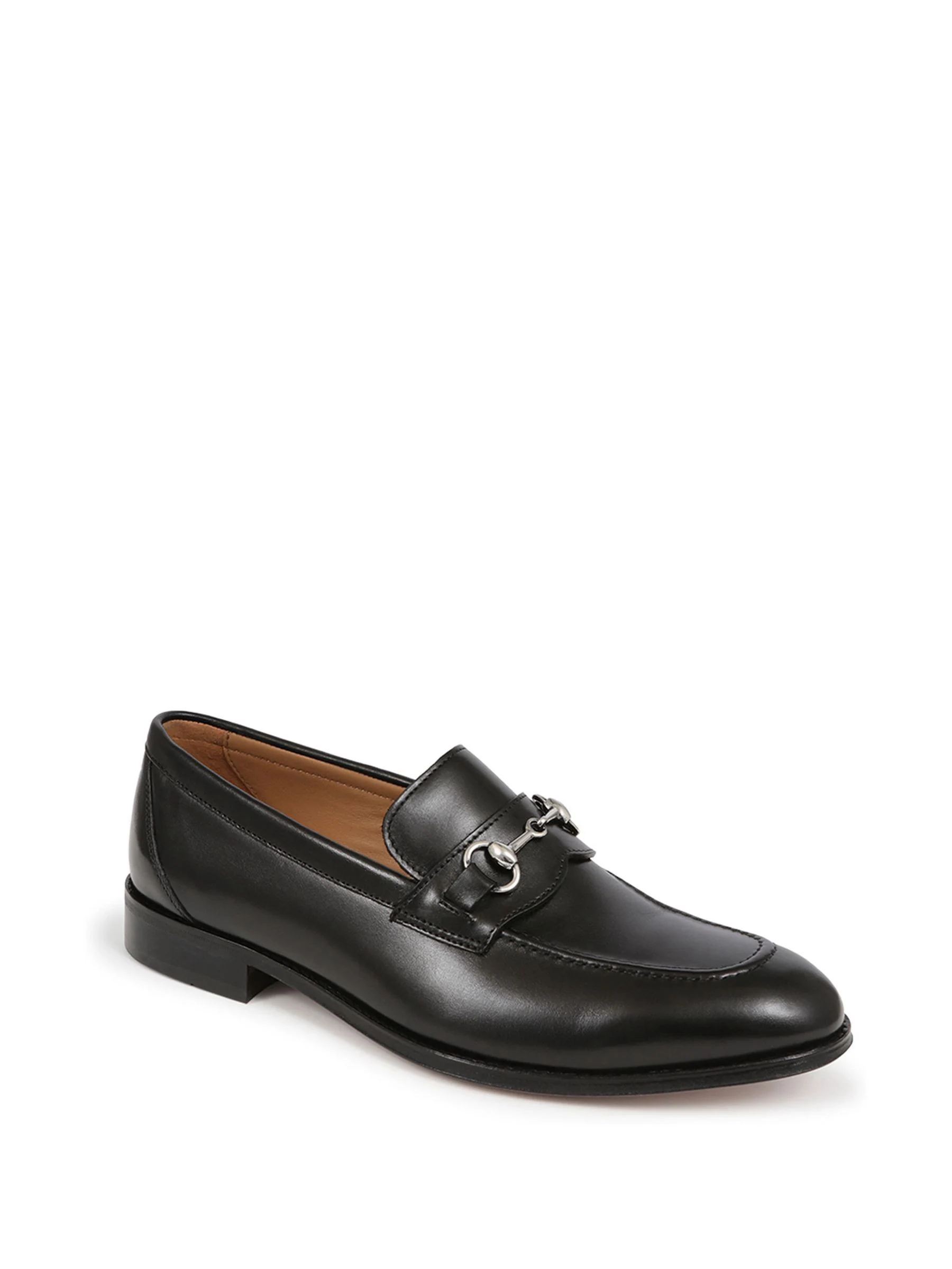 Zwart - Jones Bootmaker Reece leren Instappers