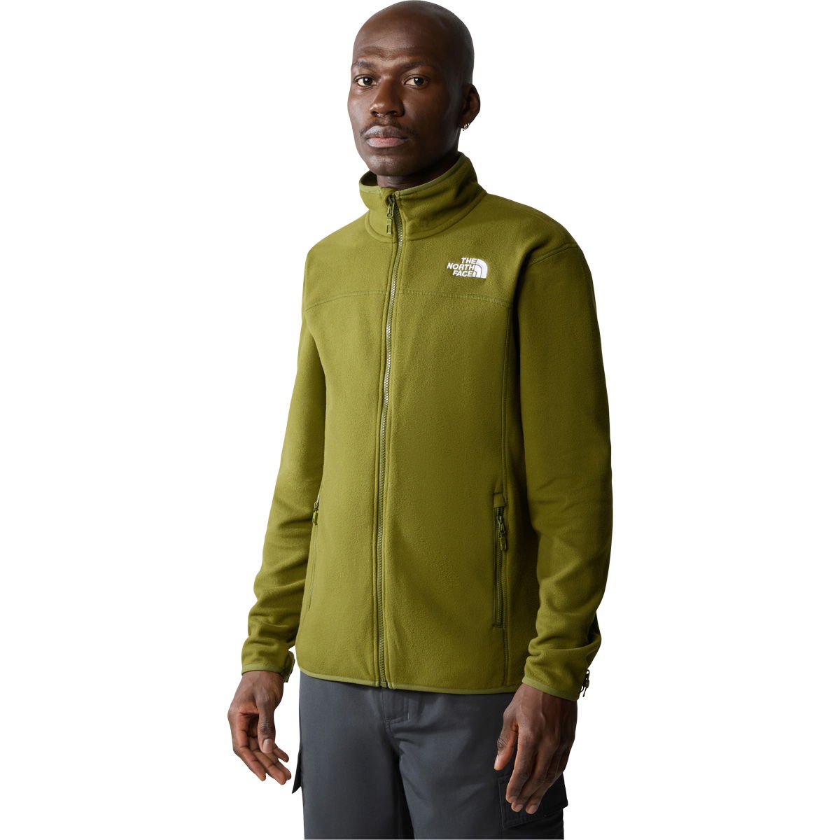 The North Face 100 Glacier Full Zip Fleecetrøje Herre