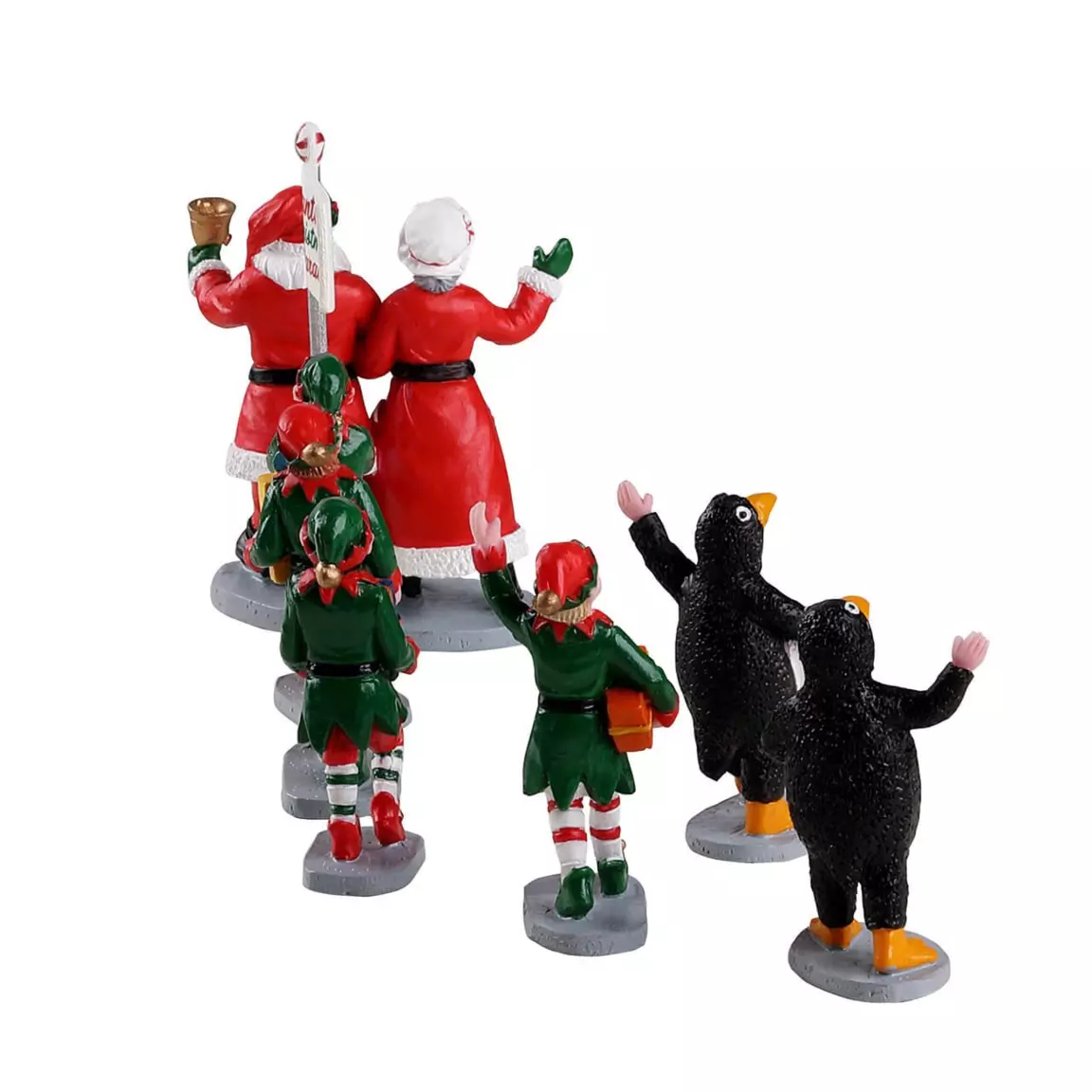 Personnages Lemax Le défilé des lutins