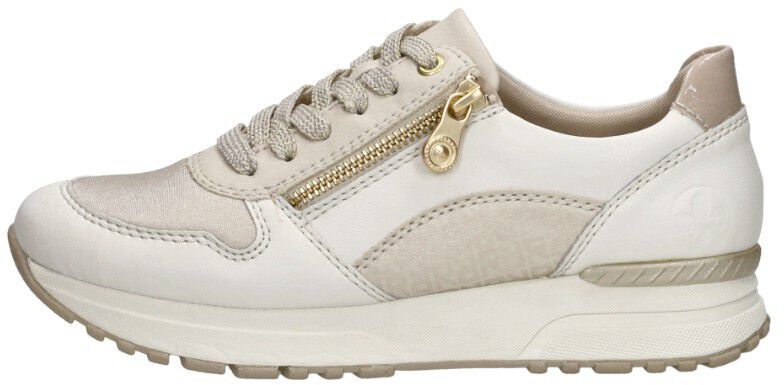 Rieker Sneakers Laag gebroken wit