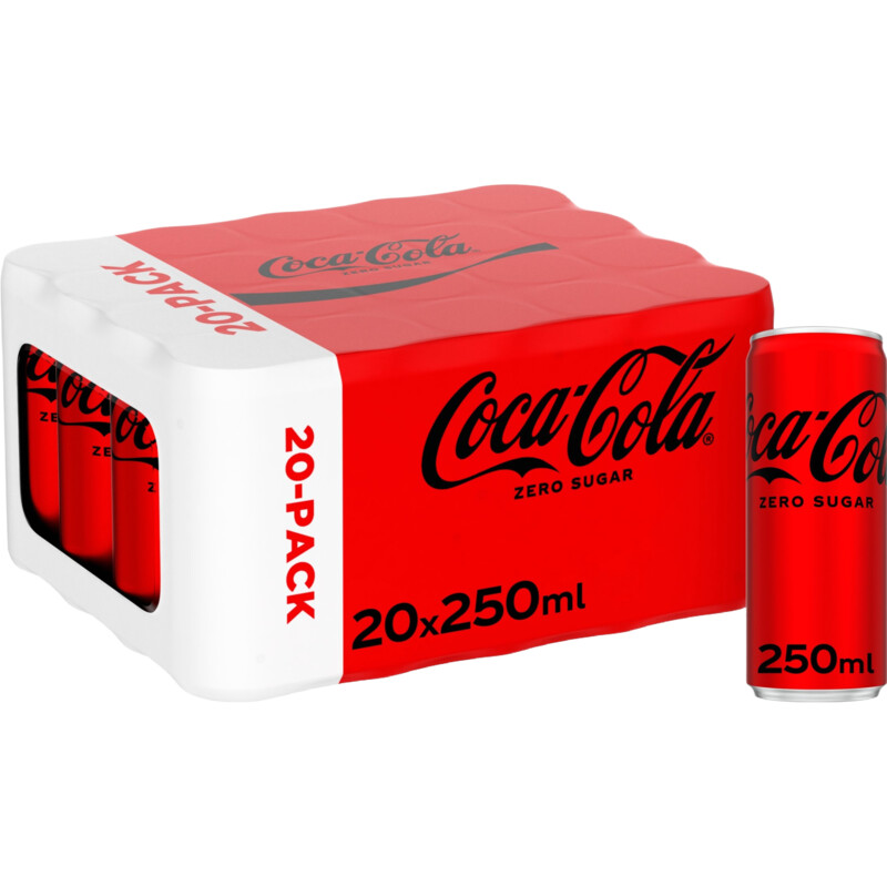 Coca-Cola Zero sugar 20-pack