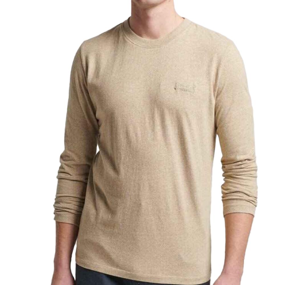 Superdry T-shirt Manches Longues Beige Homme Superdry M6010550A-02A