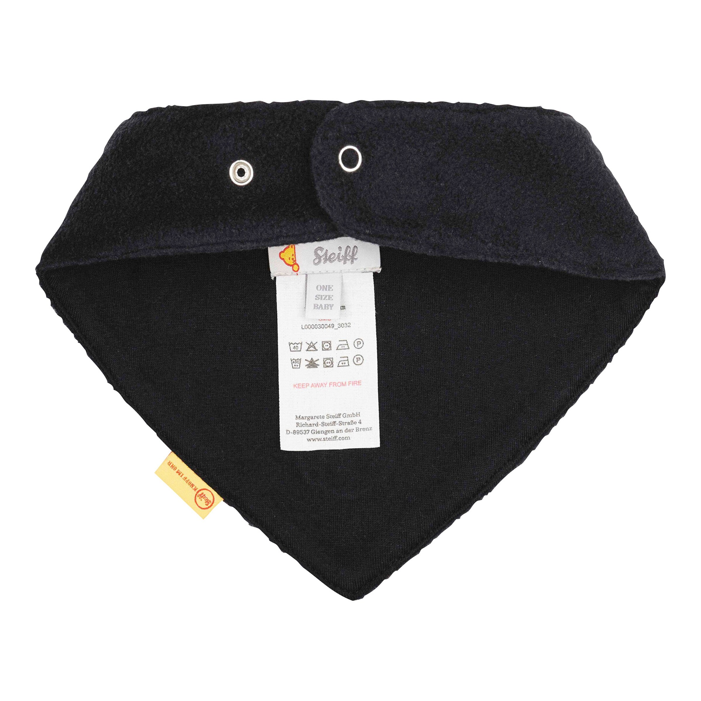 Steiff Fleece-Dreieckstuch dunkelblau
