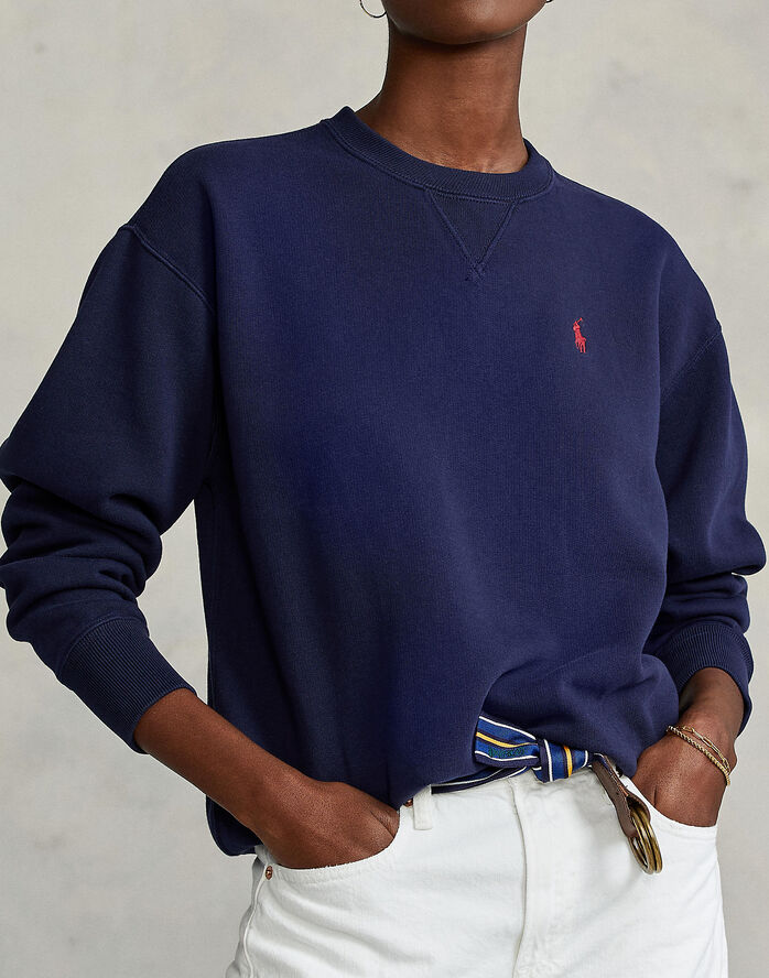 Polo Ralph Lauren Fleece Pullover Blå