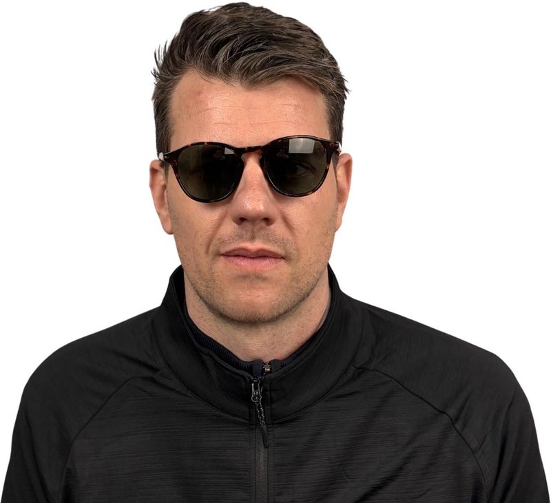 Buckels Samedan Polarized Zonnebril Sr Bruin Dessin 1