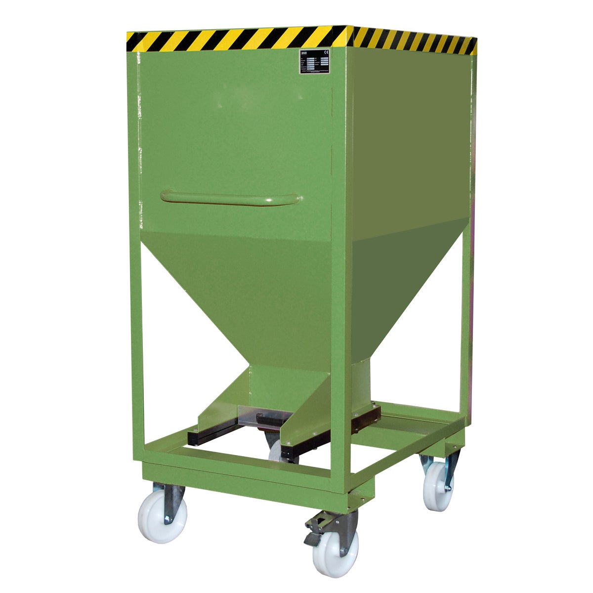 Bauer silocontainer SRE-D 600, geverfd, resedagroen