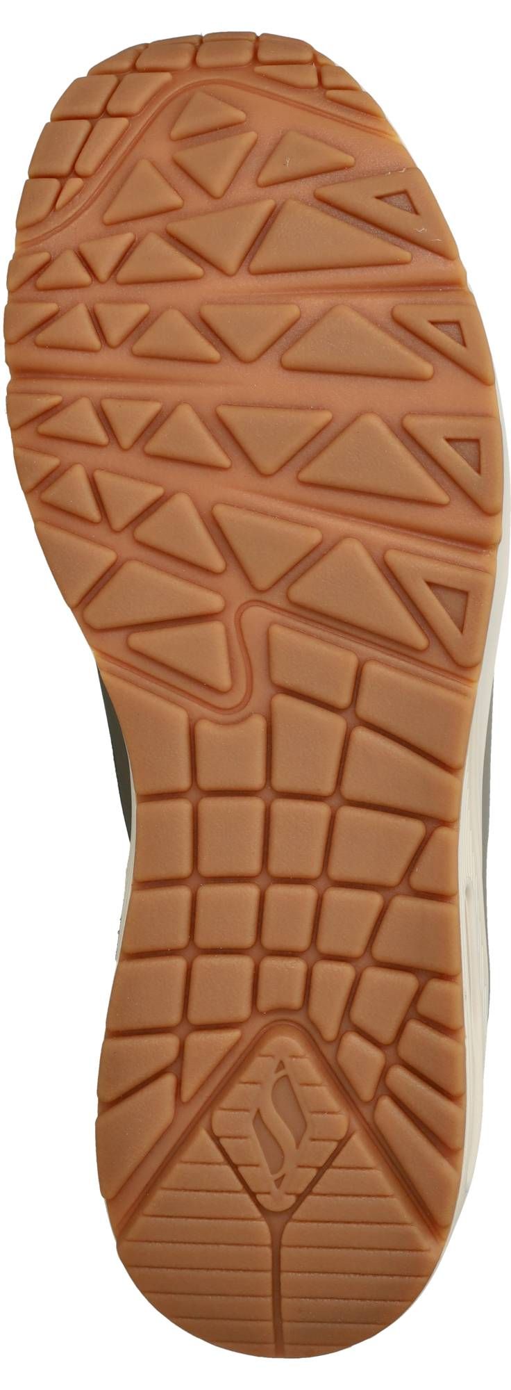 Skechers Uno Layover Sneakers Groen Heren