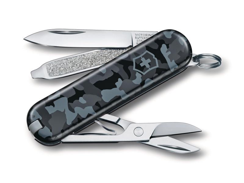Victorinox Taschenmesser Classic SD, 58 mm, Dunkelblau Schweizer Sackmesser