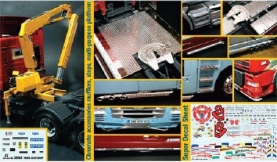 Italeri - Truck Accessories - Set II - 1:24 - 3854