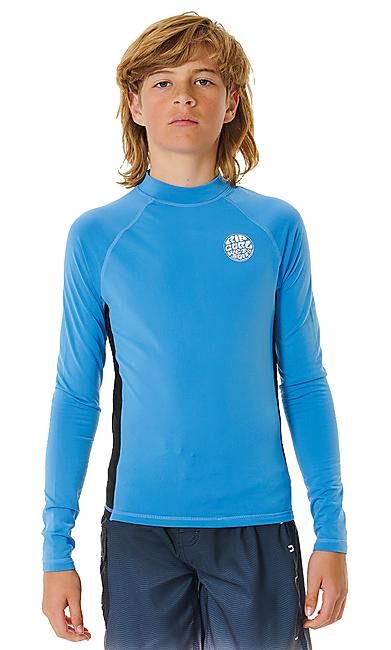 RIP CURL - T-SHIRT LYCRA ICONS UV BRUSHED ML JUNIOR