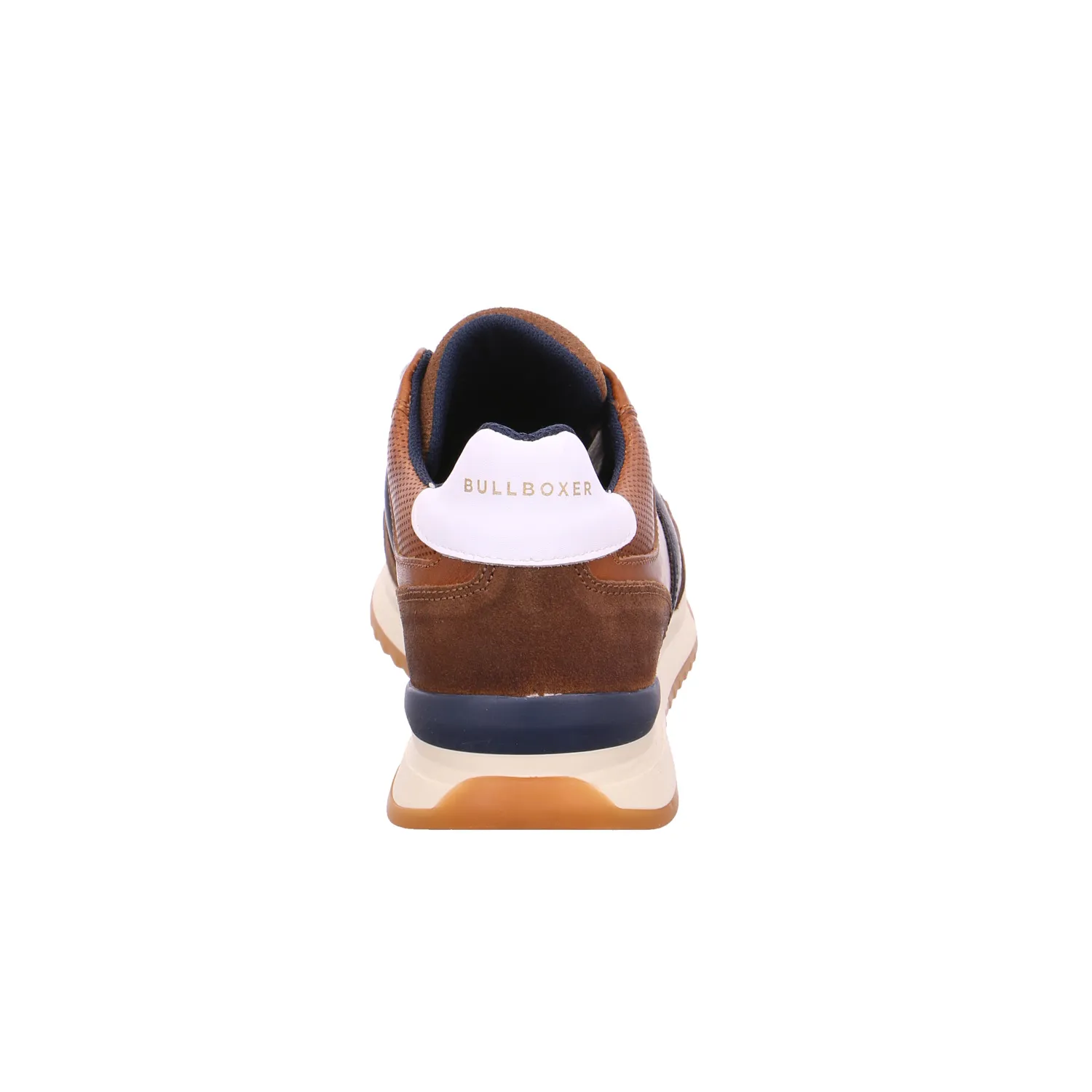 BULLBOXER Halbschuhe Sneaker Cognac Leder